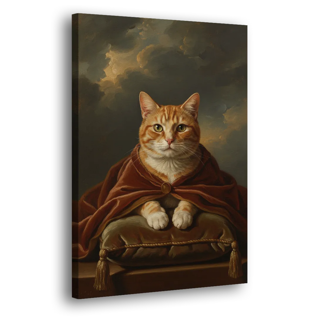 Aristocrat Cat - Custom Canvas Print