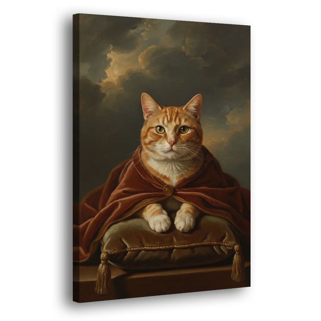 Aristocrat Cat - Custom Canvas Print