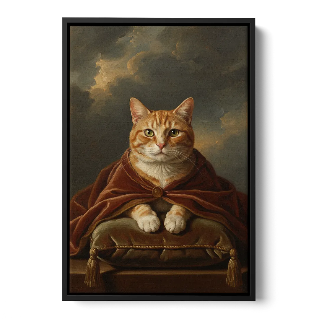 Aristocrat Cat - Custom Canvas Print