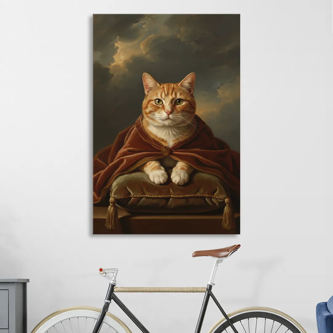 Aristocrat Cat - Custom Canvas Print