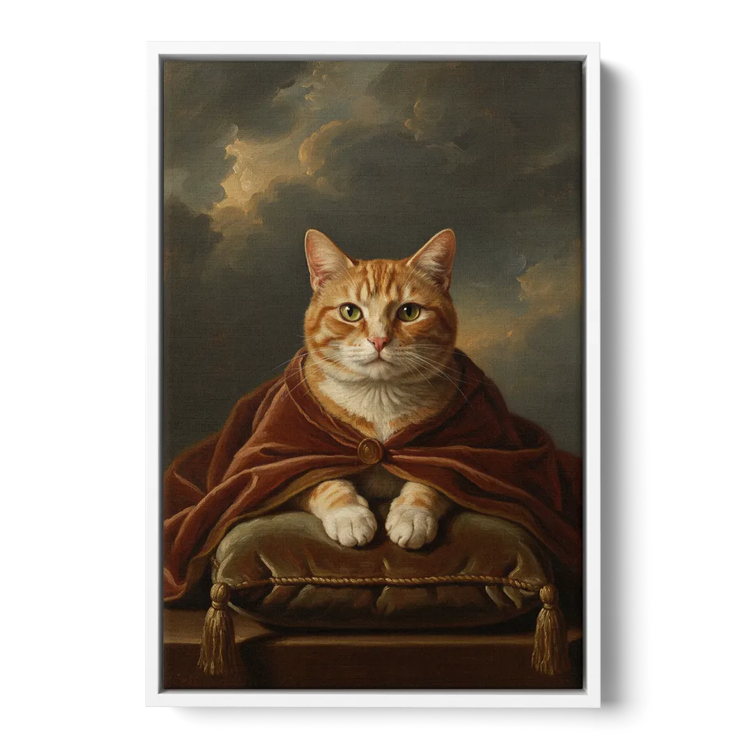 Aristocrat Cat - Custom Canvas Print