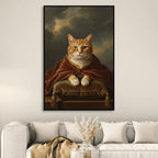 Aristocrat Cat - Custom Canvas Print