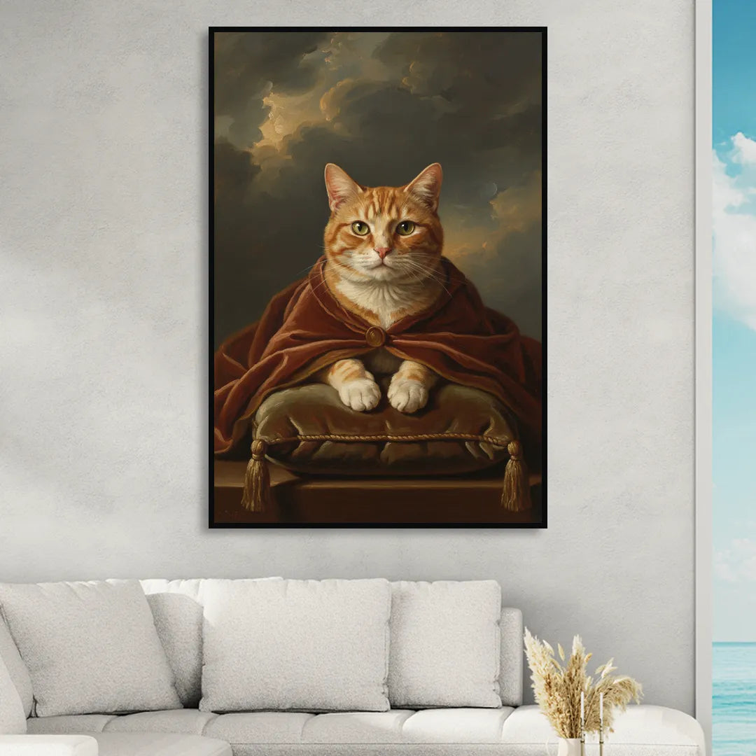 Aristocrat Cat - Custom Canvas Print