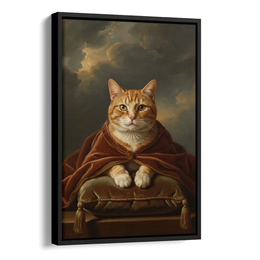 Aristocrat Cat - Custom Canvas Print