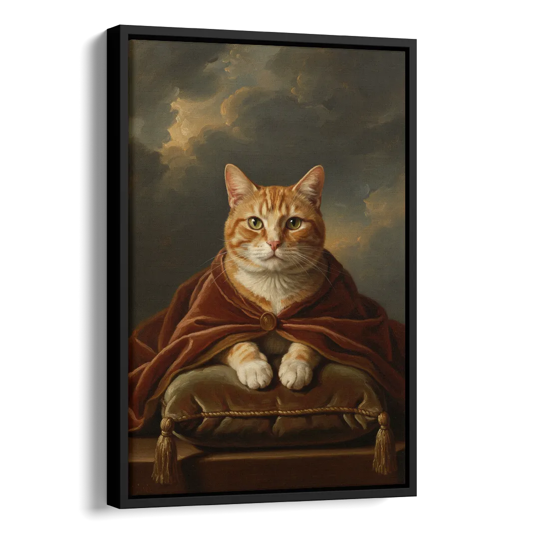 Aristocrat Cat - Custom Canvas Print