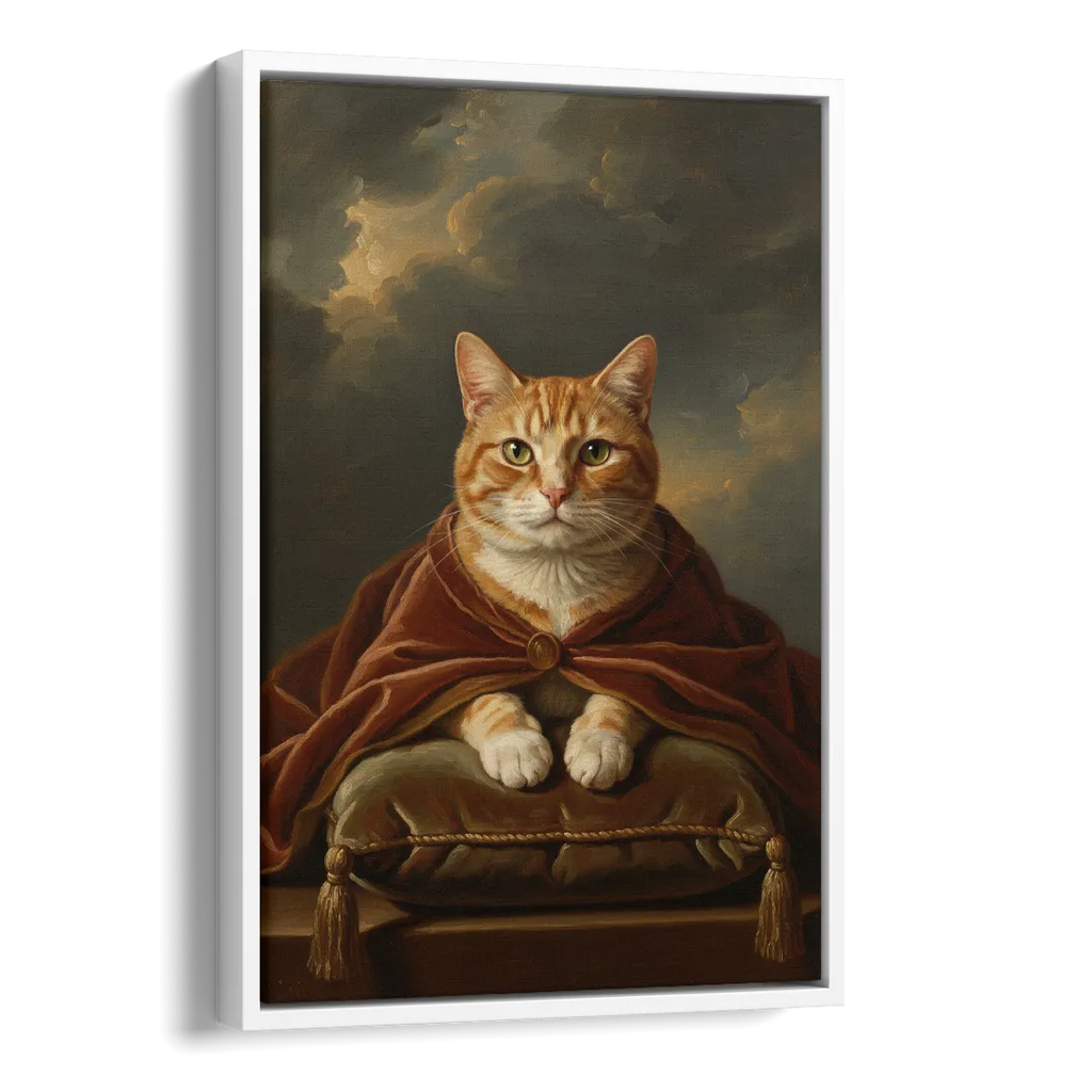 Aristocrat Cat - Custom Canvas Print