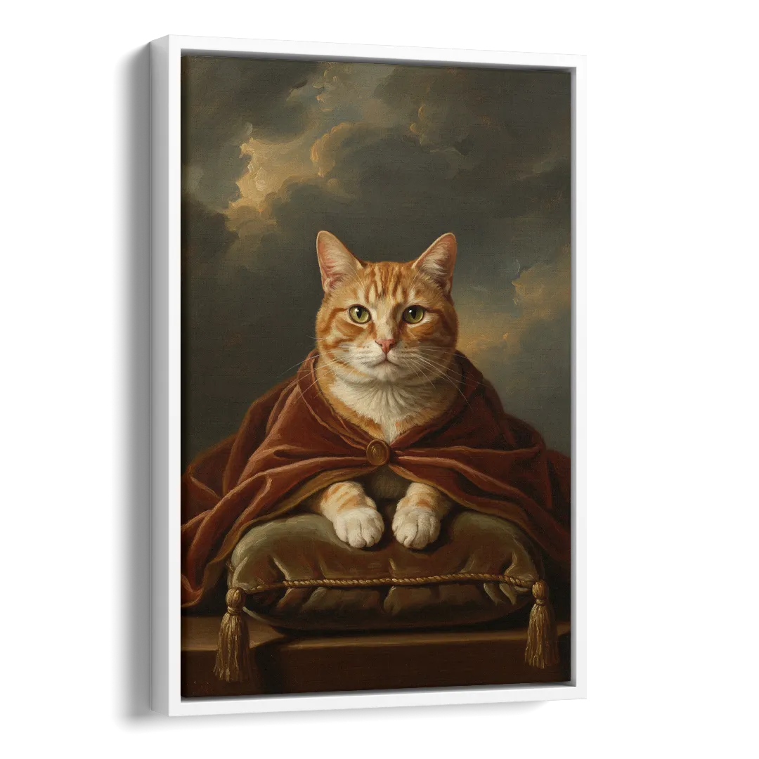 Aristocrat Cat - Custom Canvas Print