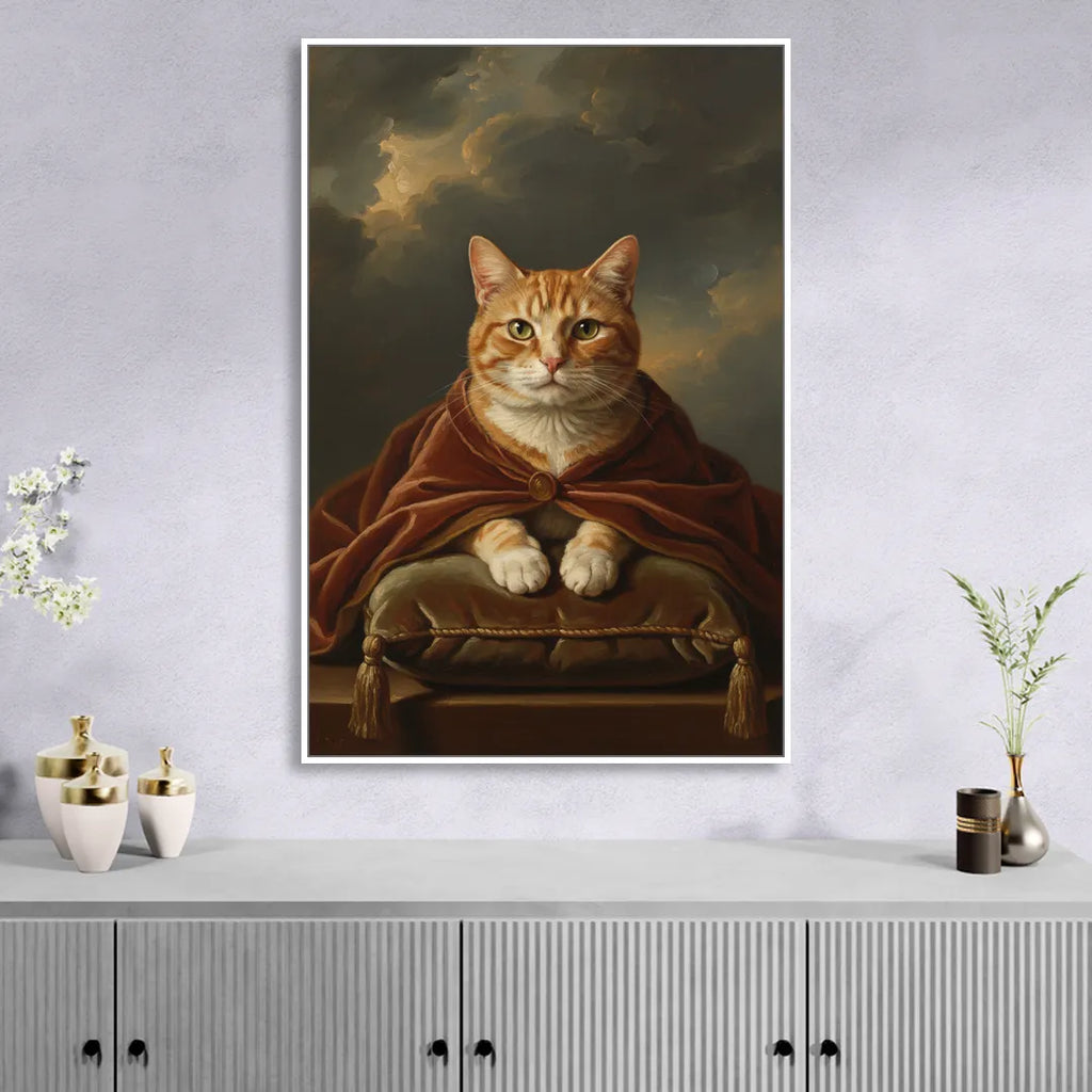 Aristocrat Cat - Custom Canvas Print