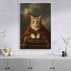 Aristocrat Cat - Custom Canvas Print
