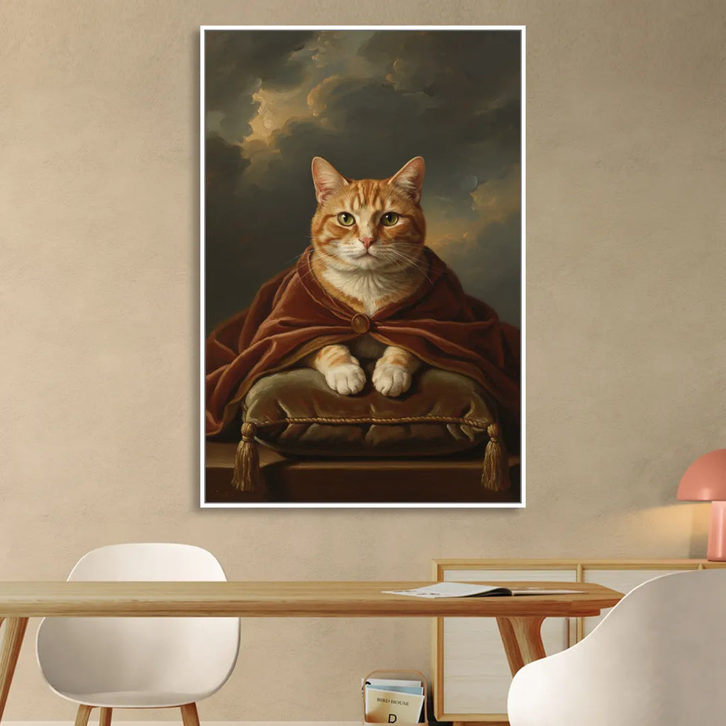 Aristocrat Cat - Custom Canvas Print