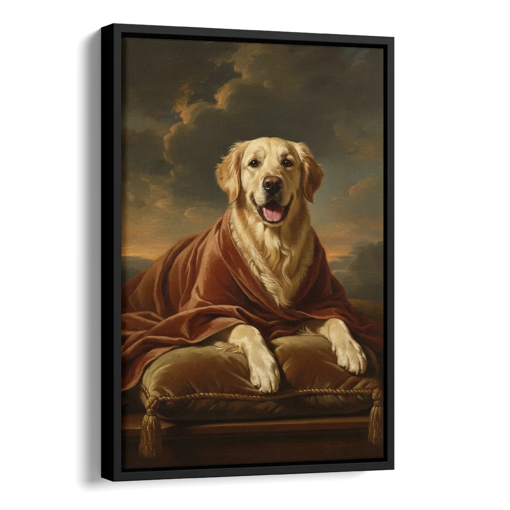 Aristocrat Dog - Custom Canvas Print