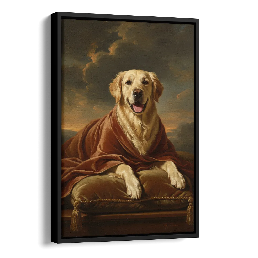 Aristocrat Dog - Custom Canvas Print