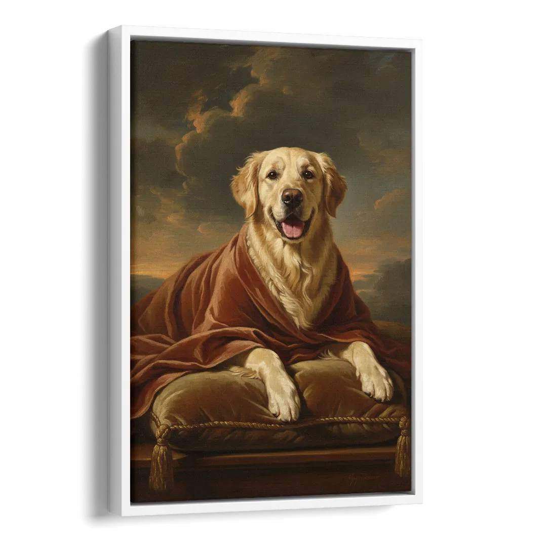 Aristocrat Dog - Custom Canvas Print