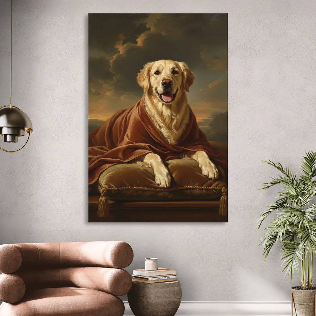 Aristocrat Dog - Custom Canvas Print