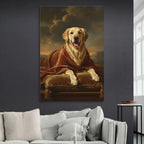 Aristocrat Dog - Custom Canvas Print
