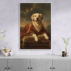 Aristocrat Dog - Custom Canvas Print
