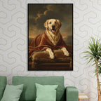 Aristocrat Dog - Custom Canvas Print