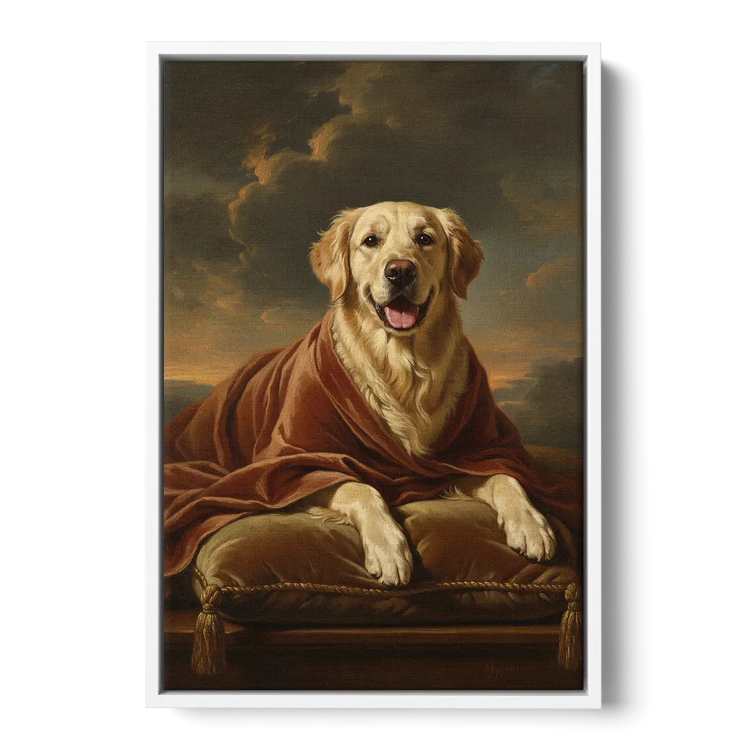 Aristocrat Dog - Custom Canvas Print